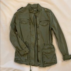 Olive jean-like jacket